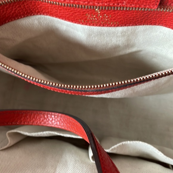 Gucci Large Size Calf Leather Swing Tote Bag. - Picture 11 of 16